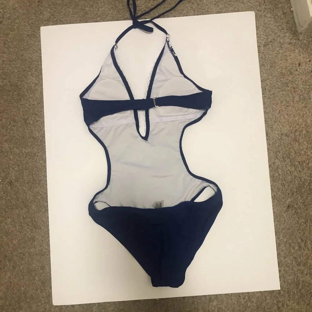 CUPSHE one piece SwinSuit Blue Size Small - Picture 5 of 6